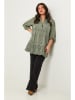 Curvy Lady Tunika w kolorze khaki