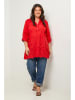 Curvy Lady Tunika w kolorze czerwonym