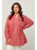 Curvy Lady Tuniek koraalrood