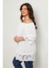 Curvy Lady Blouse wit