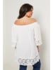 Curvy Lady Blouse wit
