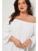 Curvy Lady Bluzka w kolorze białym