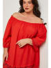 Curvy Lady Bluzka w kolorze czerwonym