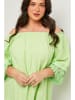 Curvy Lady Bluse in Hellgrün