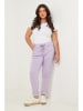 Curvy Lady Broek paars