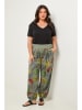 Curvy Lady Hose in Khaki/ Rot