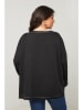 Curvy Lady Longsleeve in Schwarz
