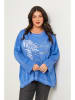 Curvy Lady Longsleeve blauw