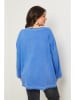 Curvy Lady Longsleeve in Blau