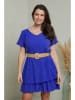 Curvy Lady Sukienka w kolorze niebieskim
