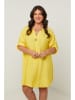 Curvy Lady Kleid in Gelb