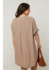 Curvy Lady Jurk taupe