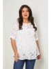 Curvy Lady Bluse in Weiß