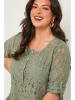 Curvy Lady Bluse in Khaki