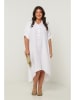 Curvy Lady Jurk wit