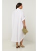 Curvy Lady Jurk wit