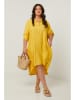 Curvy Lady Kleid in Gelb