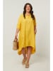Curvy Lady Kleid in Gelb