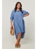 Curvy Lady Kleid in Blau