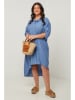 Curvy Lady Kleid in Blau