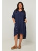 Curvy Lady Kleid in Dunkelblau