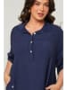 Curvy Lady Jurk donkerblauw