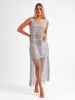 admas Strandkleid in Silber