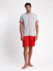 admas Pyjama wit/rood