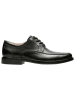 Clarks Leren veterschoenen "Un Aldric Park" zwart