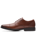 Clarks Leder-Schnürschuhe "Clarkslite Cap" in Hellbraun