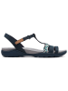 Clarks Leren sandalen "Amanda Tealite" donkerblauw