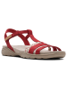 Clarks Leren sandalen "Amanda Tealite" rood