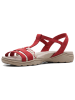 Clarks Leren sandalen "Amanda Tealite" rood