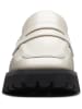 Clarks Leder-Mokassins "Stayso Edge" in Creme