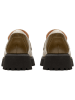 Clarks Leder-Mokassins "Stayso Edge" in Khaki/ Creme