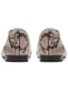 Clarks Leren ballerina's "Fawna" beige/bruin