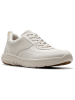 Clarks Leder-Sneakers "Pro Lace" in Weiß