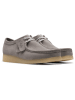 Clarks Leder-Schnürschuhe "WallabeeEVO"  in Grau