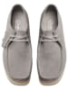 Clarks Leder-Schnürschuhe "WallabeeEVO"  in Grau