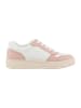 Tom Tailor Sneakers in Weiß/ Rosa/ Beige