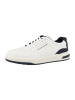 Tom Tailor Sneakers in Weiß/ Dunkelblau