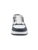 Tom Tailor Sneakers wit/donkerblauw