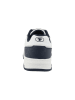 Tom Tailor Sneakers in Weiß/ Dunkelblau
