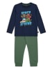 LEGO Pyjama in Grün/ Dunkelblau