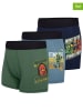 LEGO 3-delige set: boxershorts donkerblauw/blauw/groen