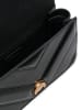 Pinko Leren schoudertas zwart - (B)22 x (H)14 x (D)7 cm