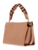 COCCINELLE Leren handtas lichtbruin - (B)23 x (H)18 x (D)10 cm