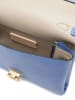 COCCINELLE Leren handtas lichtblauw - (B)21,5 x (H)15 x (D)2 cm