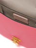 COCCINELLE Leder-Henkeltasche in Pink - (B)22 x (H)15 x (T)2 cm