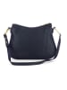 COCCINELLE Leren schoudertas donkerblauw - (B)36 x (H)24 x (D)10,5 cm